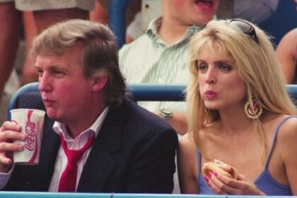 Donald Trump and Marla Maples