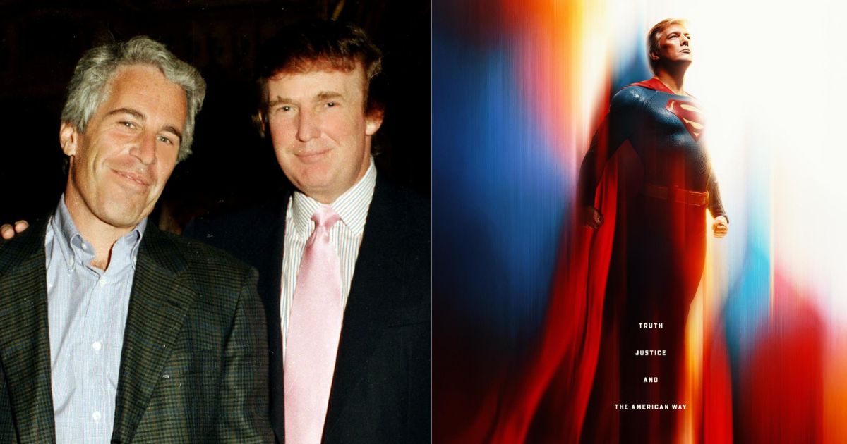 Donald Trump as Superman