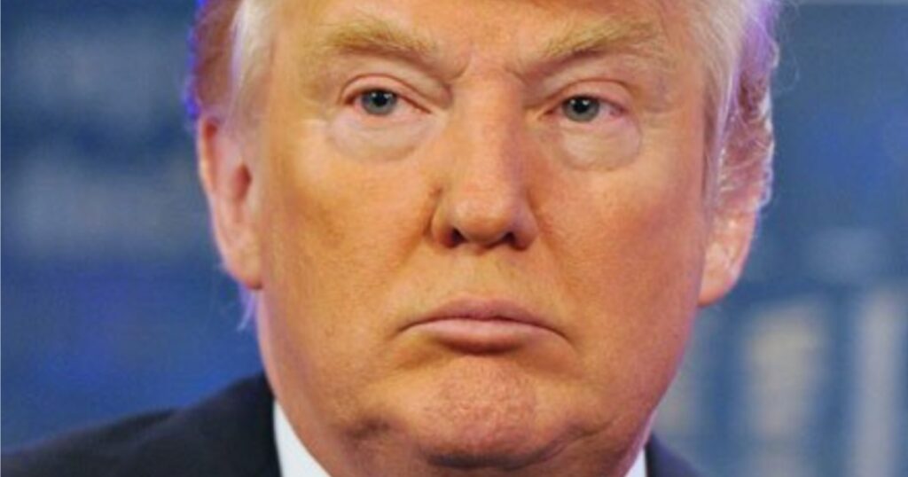 Donald Trump close photo