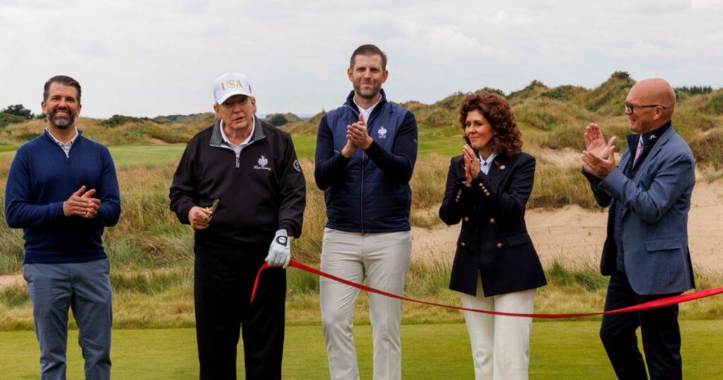 Donald Trump now owns three golf courses