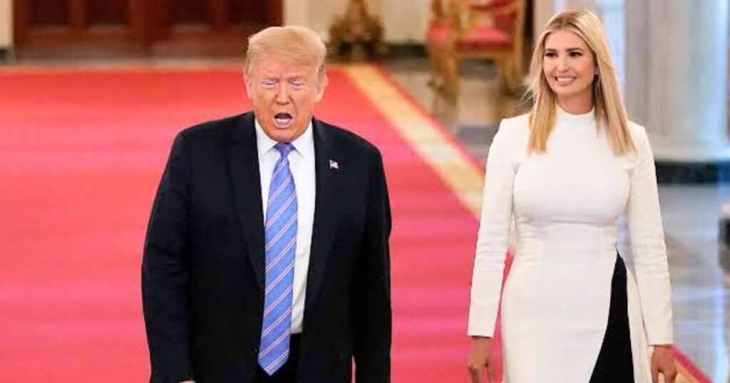 Donald Trump with Ivanka Trump