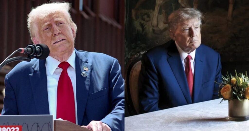 Donald Trump's leadership style now has a name- Find out. ( left- @thejackhopkins|X.com) and ( right- @GrandpaSnarky|X.com)