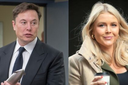 Elon Musk and Karoline Leavitt
