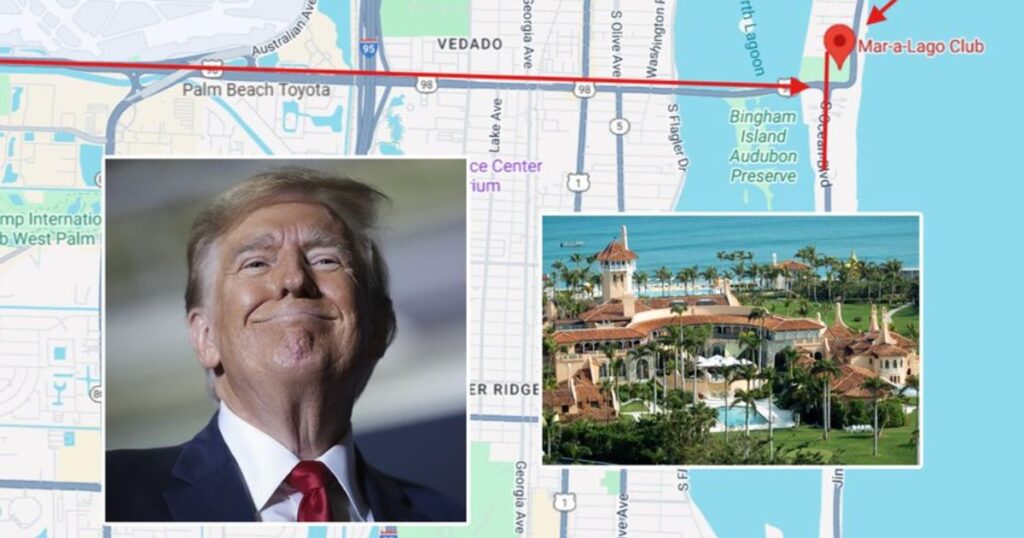 Florida Highway Trump Boulevard