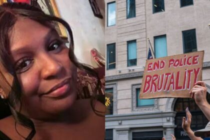 Hope York, the women who was arrested by at gunpoint by the Delaware police ( right- Atlanta Black Star|Facebook) and ( left- picture via Pexels)