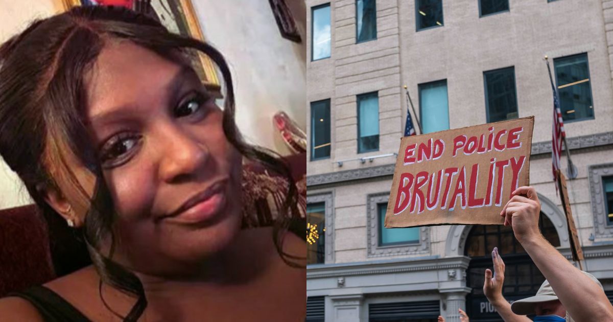 Hope York, the women who was arrested by at gunpoint by the Delaware police ( right- Atlanta Black Star|Facebook) and ( left- picture via Pexels)