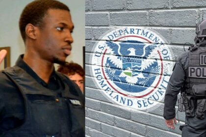 Jon Luke Evans has been arrested by ICE (Image via X / @RealHickory l iStock)