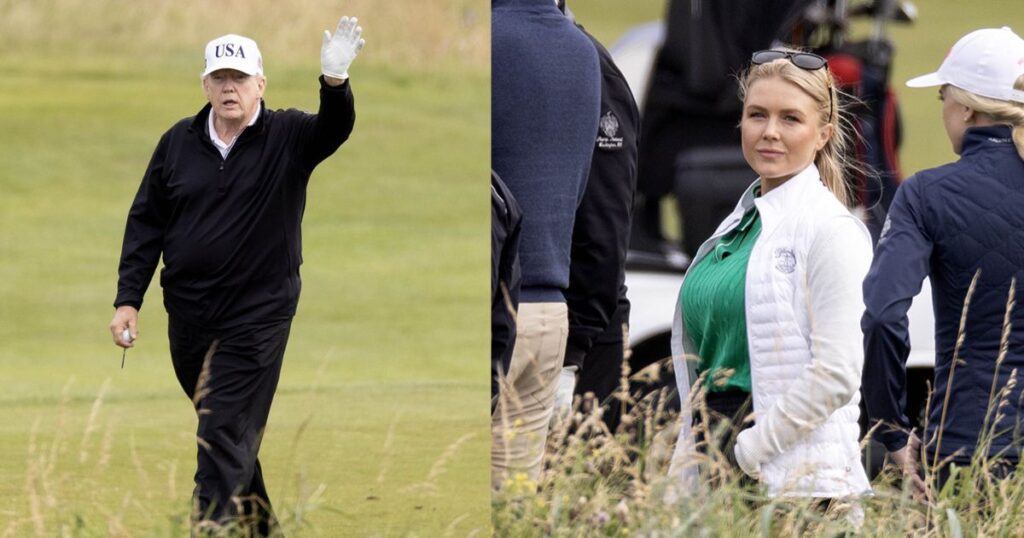 Karoline Leavitt and Trump Spark Rumors After Being Spotted Together on Golf Course