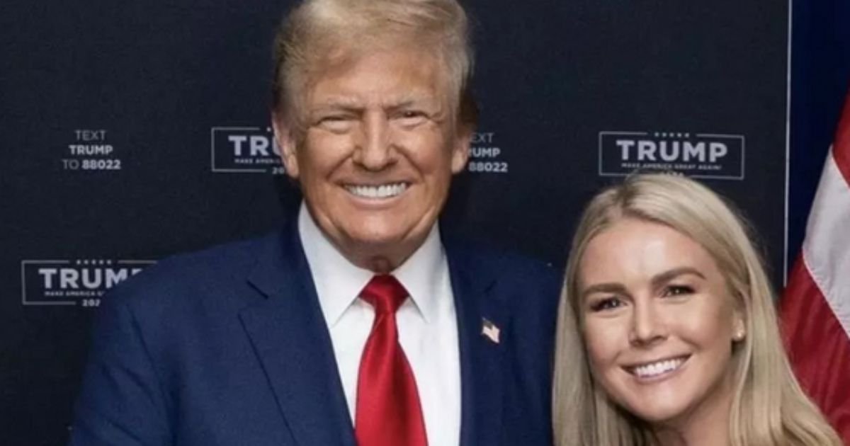 Karoline Leavitt seems to be impressed by older men