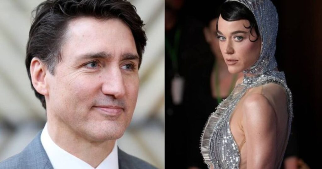 Red Flags between Justin Trudeau and Katy Perry.