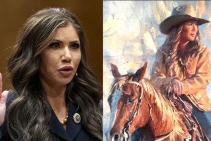 Kristi Noem criticised for-insensitive post amid Texas flash flood