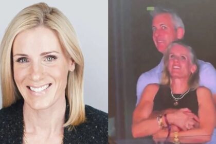 Kristin Cabot was caught on 4K with Andy Byron during the Coldplay concert at Gillette Stadium. ( left- @PopBase|X) and (right- @Daily_MailUS|X).