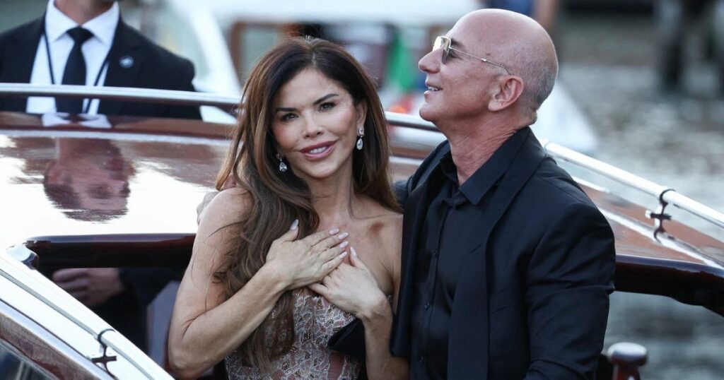Lauren Sanchez is Mrs. Bezos Now
