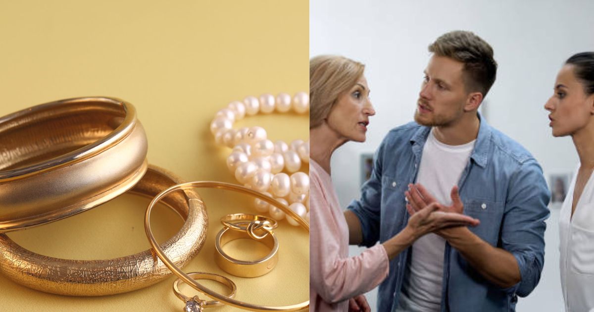 A newlywed gave his mom’s gold to his wife, and cut off his sister for demanding it