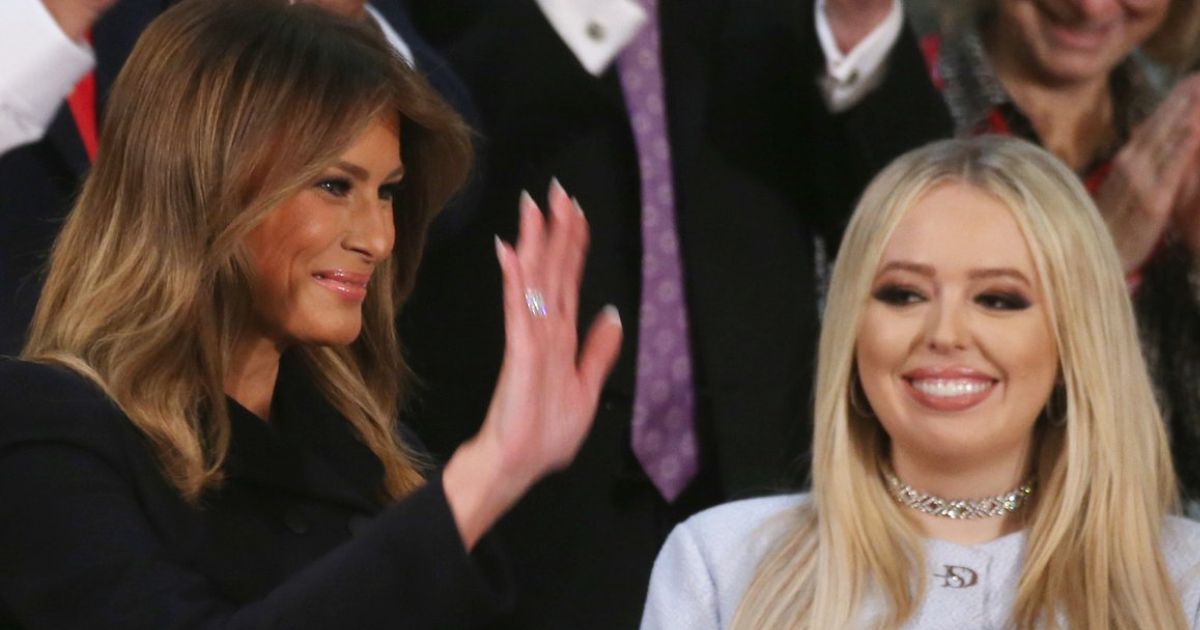 Melania and Tiffany Trump