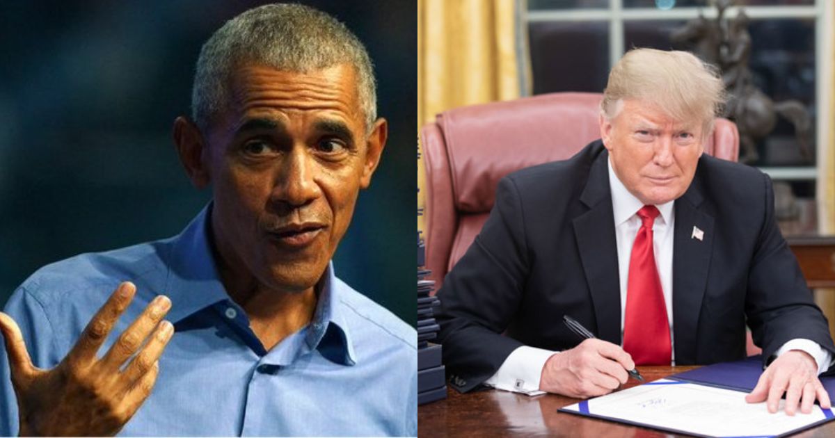 Obama trolls Trump