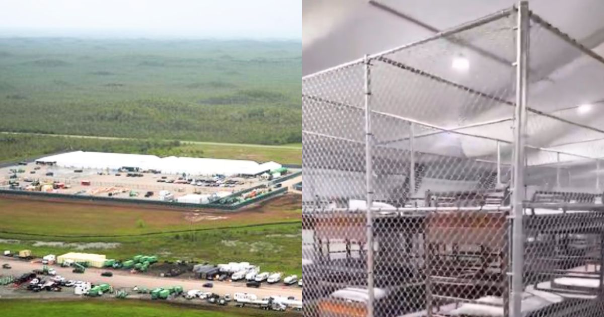 Rep Maxwell Frost exposes the terrible living conditions of detainees at Alligator Alcatraz