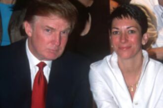 Donald Trump and Ghilaine Maxwell