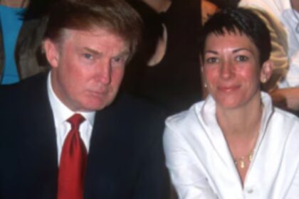Donald Trump and Ghilaine Maxwell