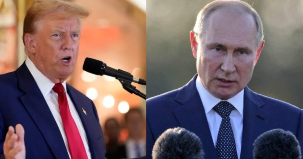 Donald Trump and Putin.