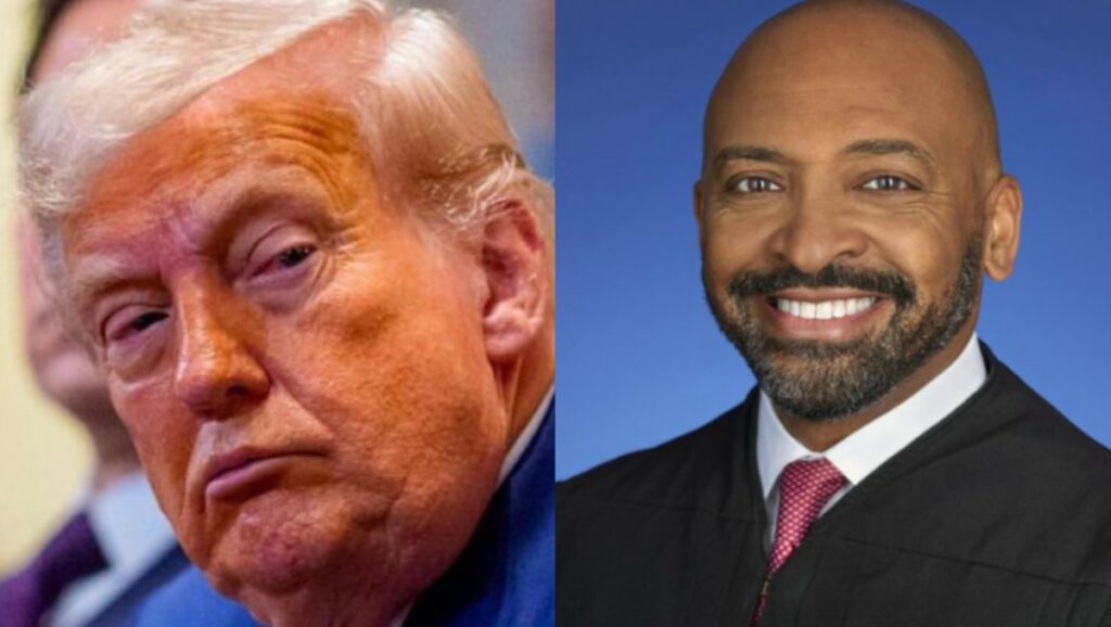 Donald Trump and Darrin Gayles