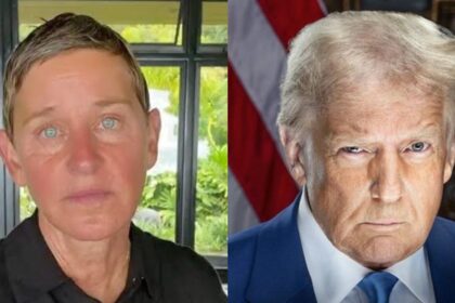 What made Ellen DeGeneres move to the UK