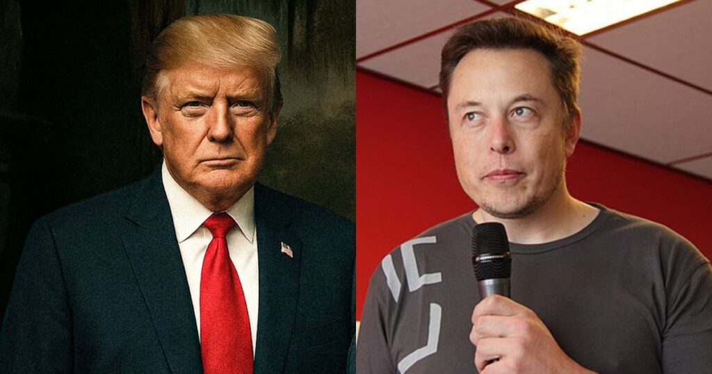 Donald Trump and Elon Musk