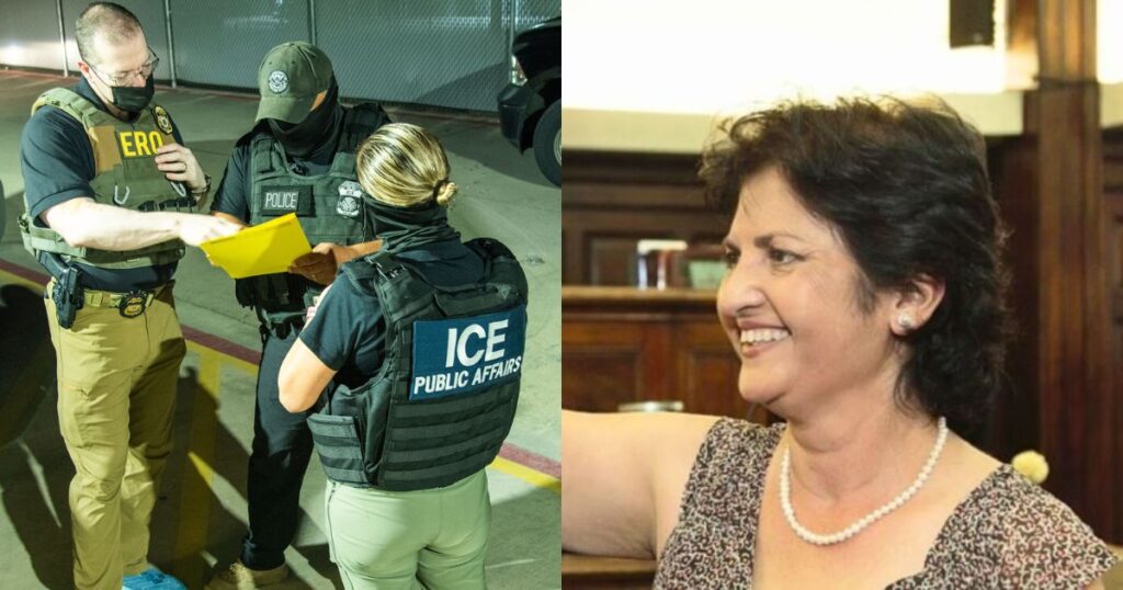 Donna Kashanian at a family celebration in New Orleans (Image via X.com/@LadyBleuLady)