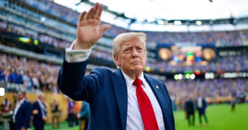 Donald Trump at FIFA World Cup Final