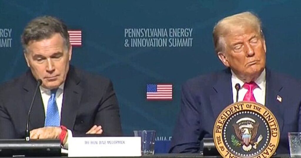 Donald Trump at the Pennsylvania Innovation Event held at Carnegie Mellon University (Image Source: X/@ReallyAmerican1)