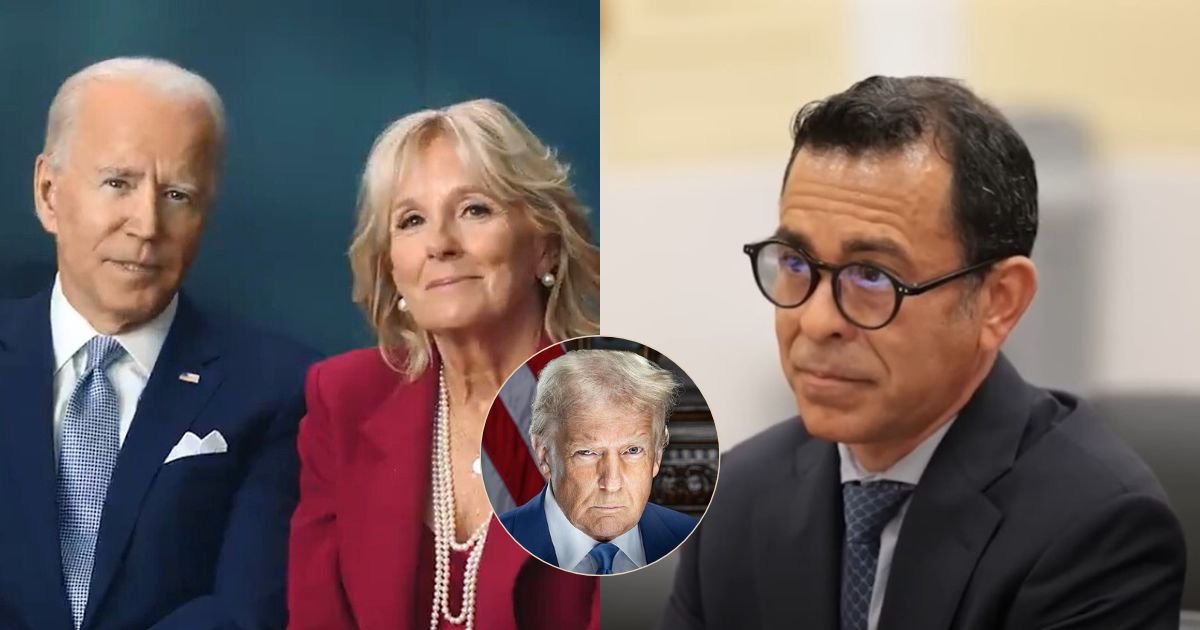 Jill and Joe Biden (Image via X/DrBiden), Anthony Bernal (Image via YouTube/New York Post) and Donald Trump (Image via X/WhiteHouse)