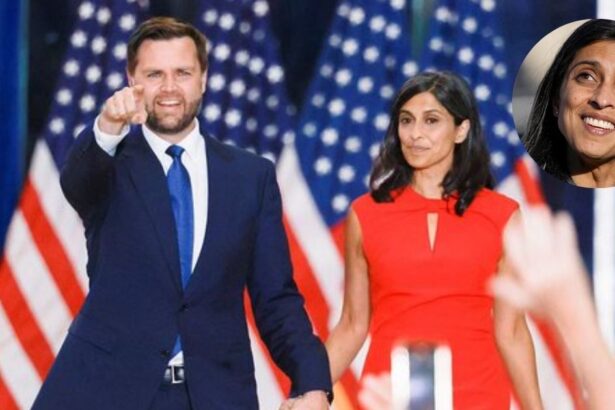 Usha Vance Fires Back After Missing Wedding Ring Sets Internet Ablaze