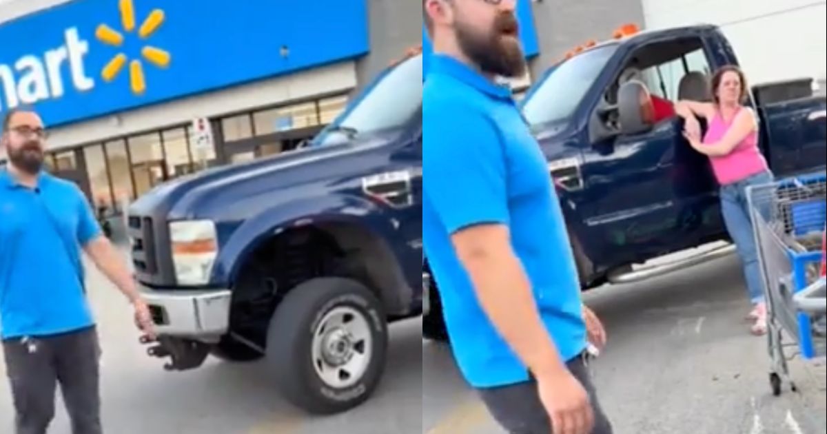 Walmart employee who was forced to intervene