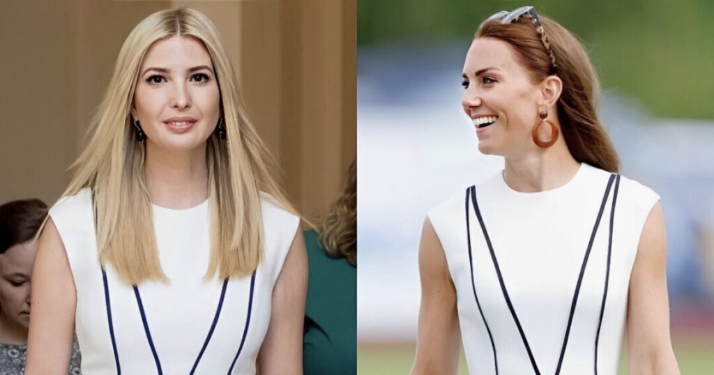 Ivanka Trump has been mimicking Kate Middleton's wardrobe almost frame by frame