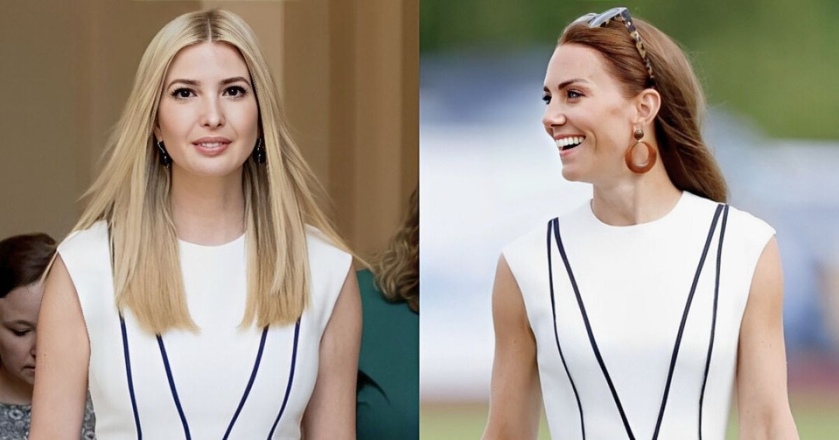 Ivanka Trump has been mimicking Kate Middleton's wardrobe almost frame by frame