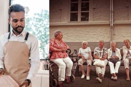 Elderly women slurred at NY Restaurant