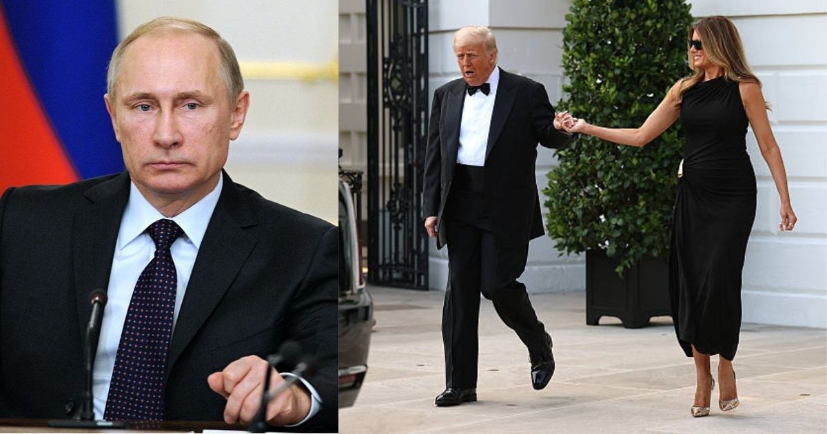 russia vs melania