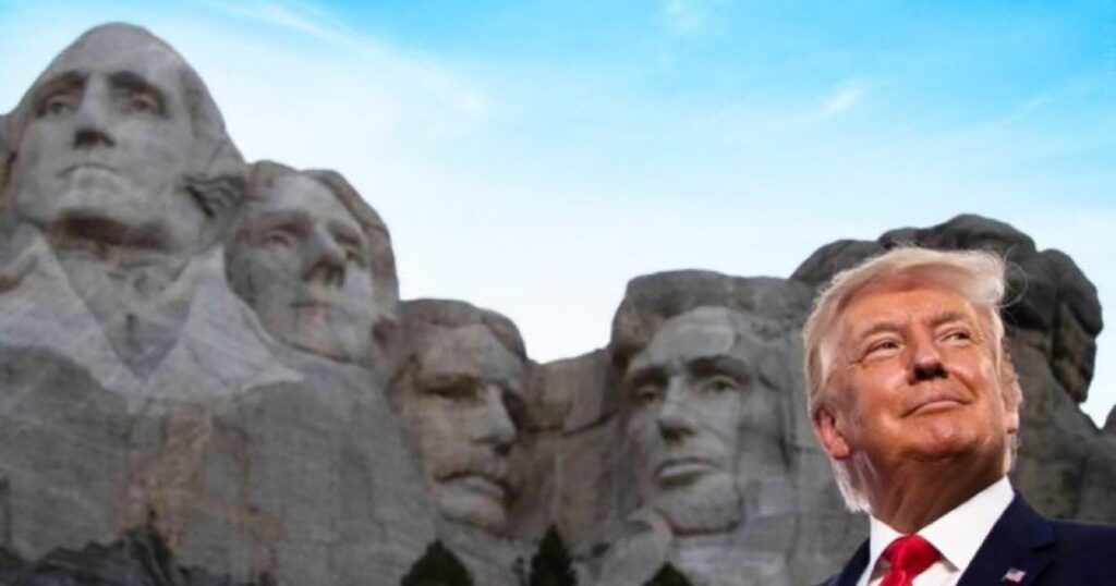 trump-mt rushmore