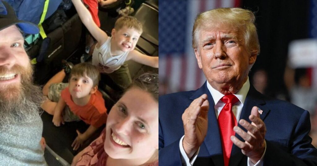 A family from Oklahoma has left the US