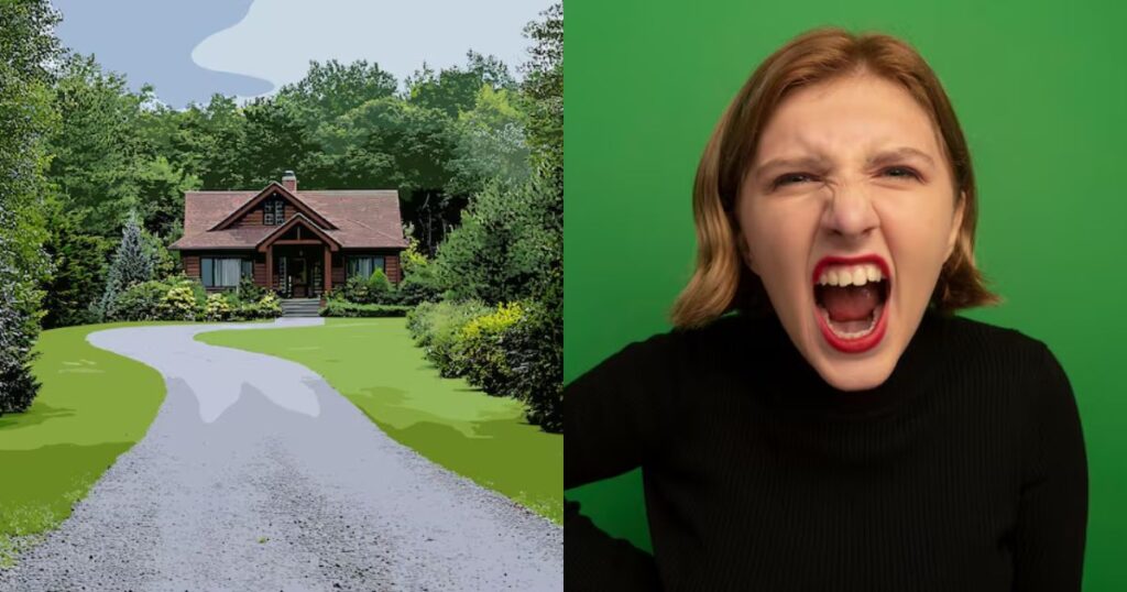 A viral Instagram video shows a white woman blocking a Black neighbor’s driveway during a tense confrontation in a quiet suburban neighborhood.