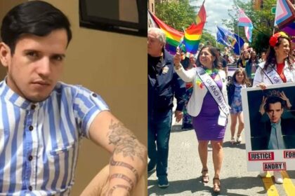 Andry José Hernández Romero, a gay man, raised his voice in an interview with The Bulwark's Tim Miller, speaking out about his harrowing experience. ( left-@ReichlinMelnick|X) and ( right- @votejgr|X).