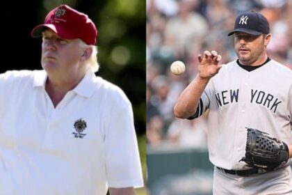 Roger Clemens shared Donald Trump’s golf score card on Insta post.