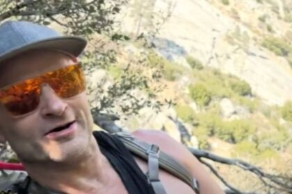 California Man rescued by a helicopter.