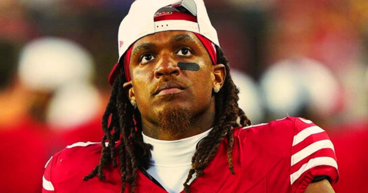 Demarcus Robinson of the San Francisco 49ers Suspended