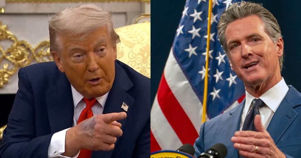 Gavin Newsom Barely Wasted A Moment to Get Back at Donald Trump