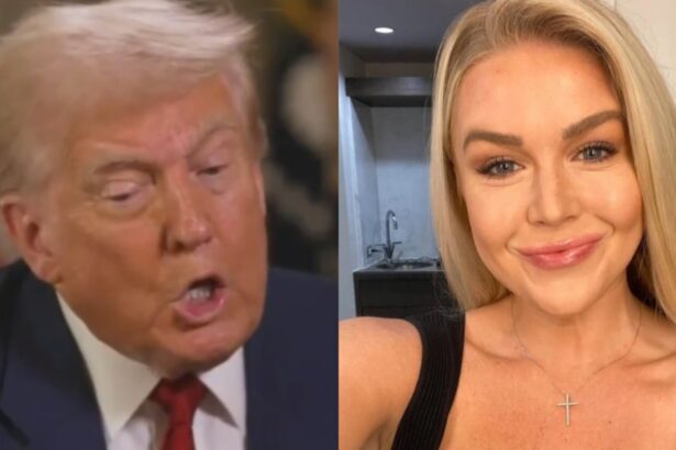 Donald Trump and Karoline Leavitt