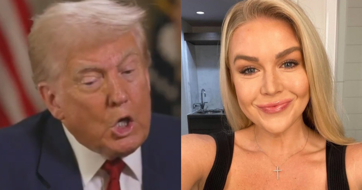 Donald Trump and Karoline Leavitt