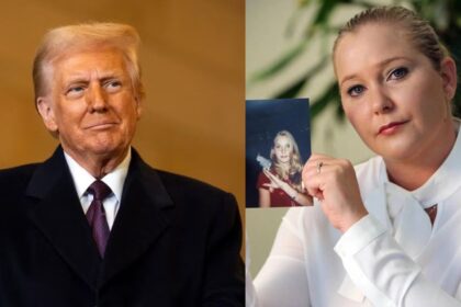 Donald Trump and Virginia Guiffre