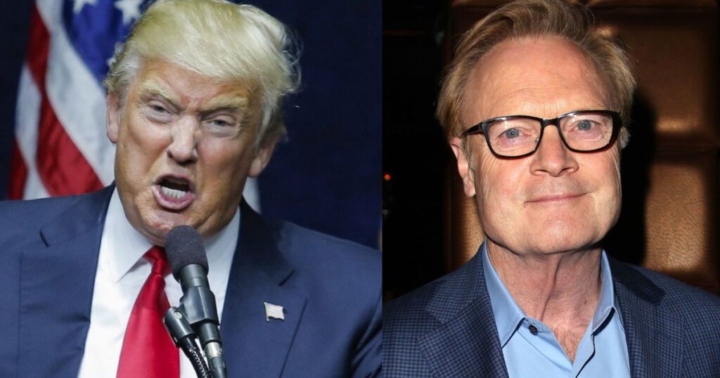 Donald Trump calls out MSNBC host Lawrence O’Donnell