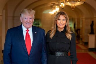 Donald and Melania Trump (Image Credits: Photo by Shealah Craighead- via getarchive.net).